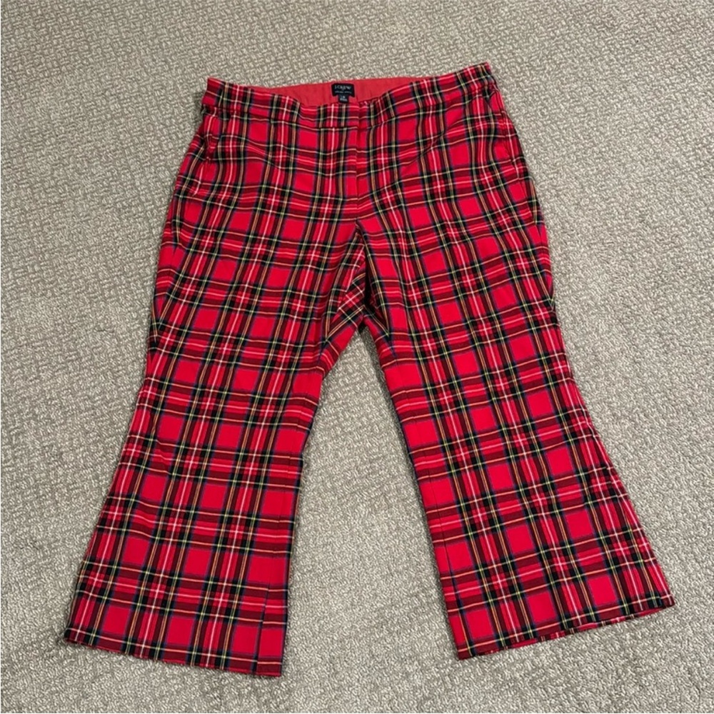 J. Crew Factory Plaid Kelsey Pants